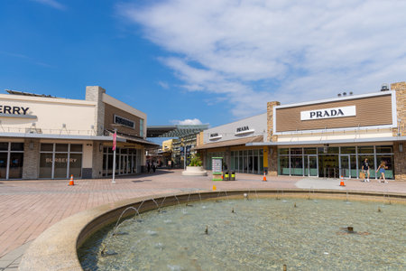 Taoyuan, Taiwan 05 June 2023: Gloria Outlets in Taiwanのeditorial素材
