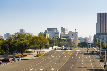 Kaohsiung, Taiwan 02 February 2024: Kaohsiung city in Taiwanのeditorial素材