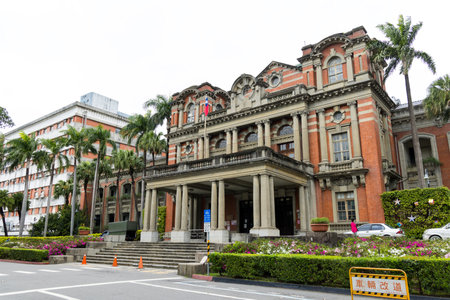 Taipei, Taiwan 25 February 2024: National Taiwan University Hospitalのeditorial素材