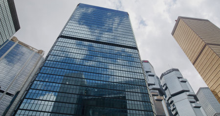 Central, Hong Kong 13 May 2021: Business district in Hong Kongのeditorial素材