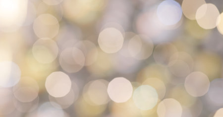 Blur view of christmas lightの写真素材