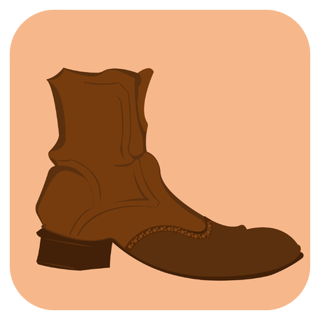 Shoes. Icon.のイラスト素材