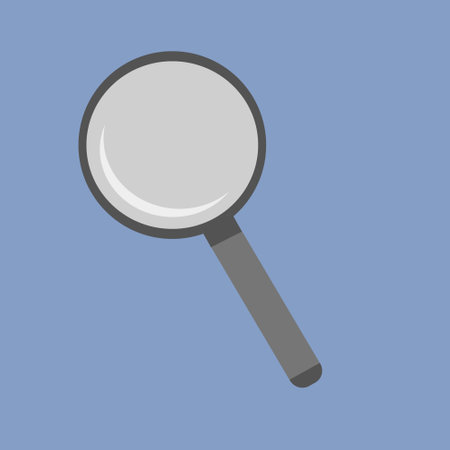 Search, magnifying glass icon vector image. Can also be used for online education.のイラスト素材
