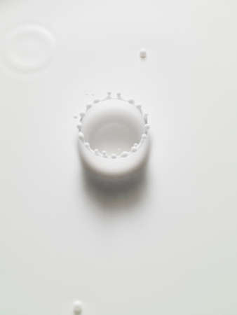 The crown of a milkの写真素材