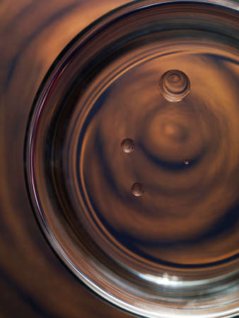 Abstract image of the oil babble