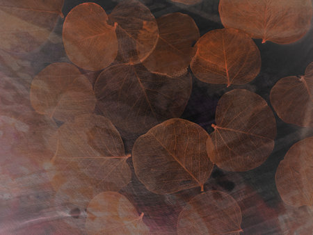 Abstract dark brown still life background
