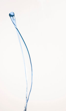 Color liquid splash in the studioの写真素材