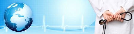 Medical background bannerの写真素材