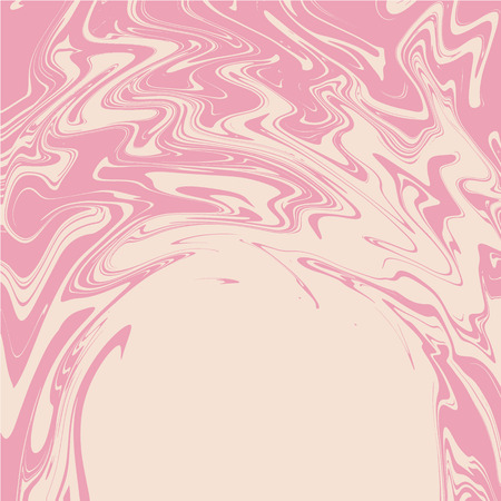 Liquid paper marbling paint background. Hand painted decorative wavy blot illustration in neon colors. can be used for poster, brochure, invitation, cover book, catalogのイラスト素材