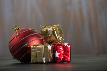 Christmas table. making panettone. with chocolate and raisin panettone. rustic table with wood and dark background. copy space.の写真素材