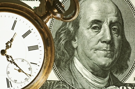 Time and Money concept image.の写真素材