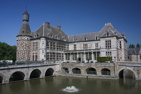 Jehay castle, Belgiumのeditorial素材