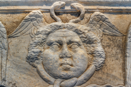 Ruins of the ancient Roman city of Solin (Salona), Croatiaの写真素材