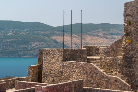 One of the forts in Herceg Novi, Montenegroの写真素材