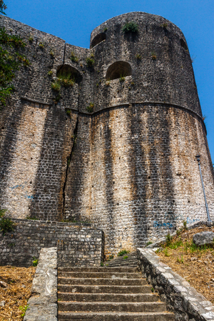 One of the forts in Herceg Novi, Montenegroのeditorial素材