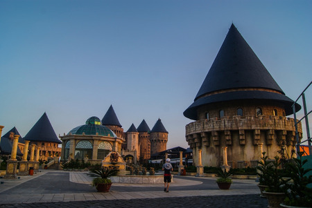 New amusement park in the French style in the Ba Naのeditorial素材