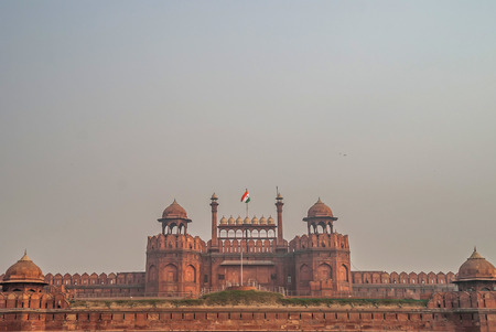 Red Fort (Lal Qila) Delhi -  Delhi, Indiaのeditorial素材