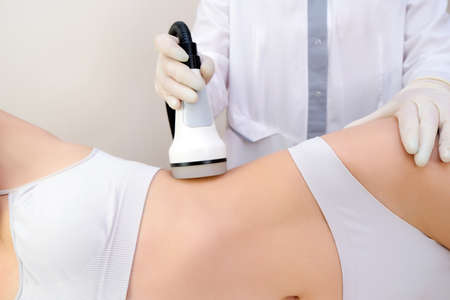 apparatus vacuum massage of the body against cellulite, burning and splitting fat. Skin care...