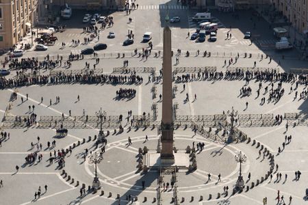 Piazza San Pietroのeditorial素材