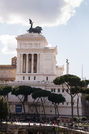 Monumento a Vittorio Emanuele IIのeditorial素材