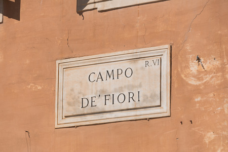 Campo de' Fioriのeditorial素材