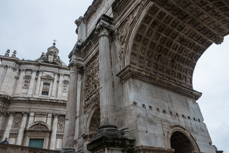 Arch of Septimius Severusのeditorial素材