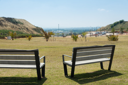 Visit to Hiriya (Ariel Sharon park), Israelの写真素材