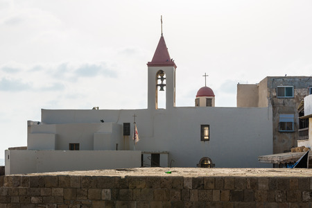 Akko walk, Israelの写真素材