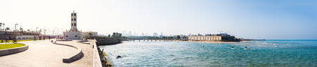 Panorama of Tel Aviv promenade, Israelの写真素材