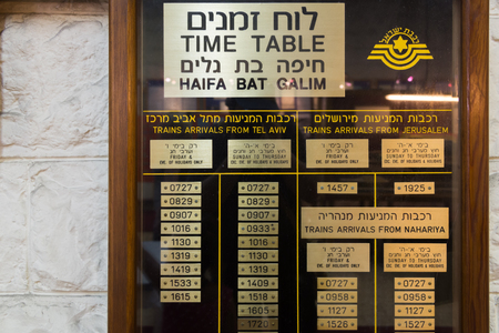Railway museum in Haifa, Israelのeditorial素材