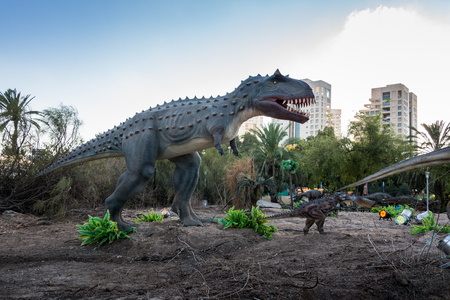 Ice Age and Dinosaurs exhibition in Israelのeditorial素材