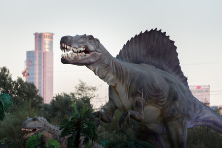 Ice Age and Dinosaurs exhibition in Israelのeditorial素材