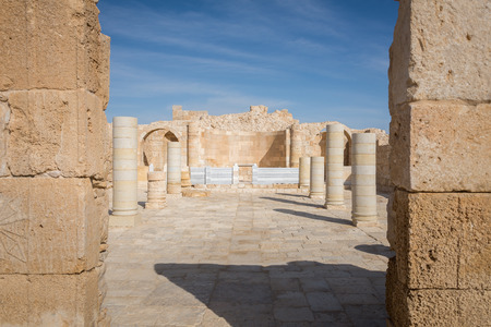 Avdat National Park in Southern Israelのeditorial素材