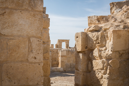 Avdat National Park in Southern Israelの写真素材