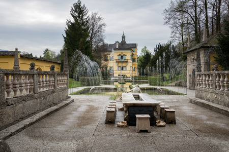 Visiting Schloss Hellbrunn near Salzburg, Austria