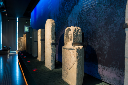 Visit to Carnuntum Archaeological Park, Austriaのeditorial素材