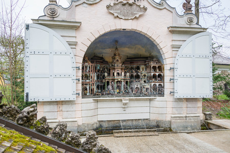 Visiting Schloss Hellbrunn near Salzburg, Austria