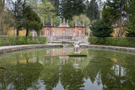 Visiting Schloss Hellbrunn near Salzburg, Austria