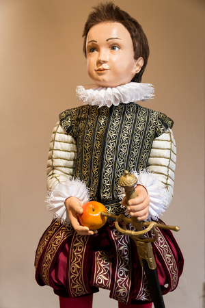 Visiting Schloss Hellbrunn near Salzburg, Austriaのeditorial素材