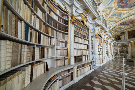Visit to Admont Abbey  in Styria, Austriaのeditorial素材