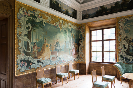 Eggenberg palace, the capital city of Styria, Austriaのeditorial素材