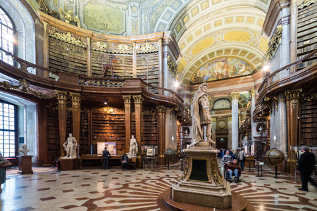 Austrian National Library, Austrias capitalのeditorial素材