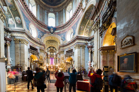 St Peter's Church, Austrias capitalのeditorial素材