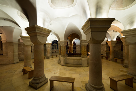 Abbey of the Dormition in Jerusalem, Israel