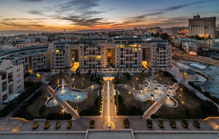 At Jerusalem International YMCA, Israelの写真素材