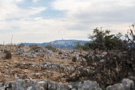 Arbel Nature Reserve And National Park, Israelの写真素材