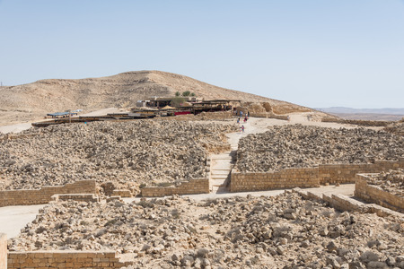 At Mamshit National Park, Israelの写真素材