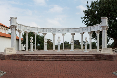 Ralli museum, Caesarea, Israelの写真素材