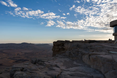 Sunset at Makhtesh Ramon, Israelの写真素材