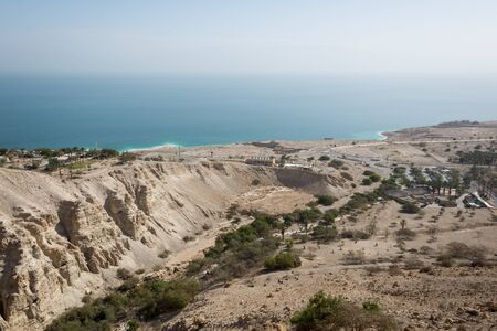 Ein Gedi National Park at Southern Israel, during winterの写真素材